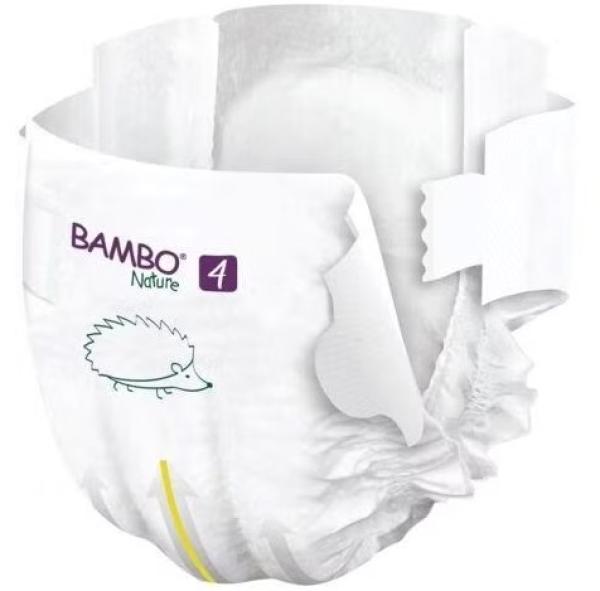 Bambo Nature Babywindel S Gr. 4, 7 - 14 kg, 48 Stk.